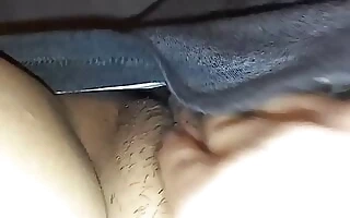 Heat of the moment masturbation while watching a movie.