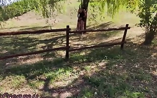 Pussy flash &ndash, stranger caught me in park and helped me squirt